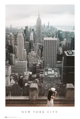 PLAKAT POGLED NA MESTO NUEVA YORK