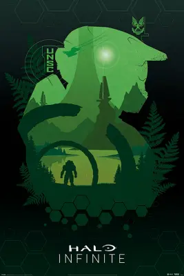 PLAKAT HALO INFINITE LAKESIDE