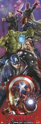 PLAKAT PUERTA MARVEL LOS VENGADORES: LA ERA DE ULTRON