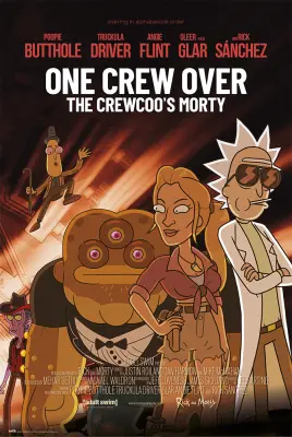 PLAKAT RICK Y MORTY 4 ONE CREW