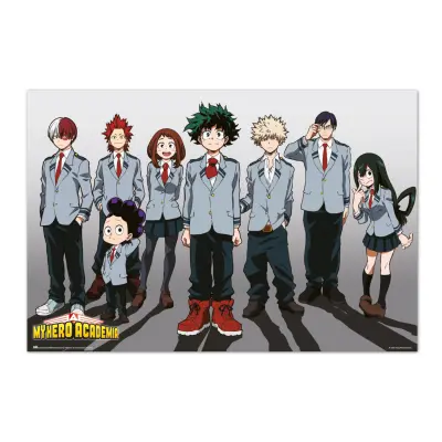 PLAKAT MY HERO ACADEMIA UNIFORM VERSION