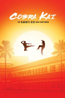 PLAKAT COBRA KAI THE KARATE KID SAGA SE NADALJEVA