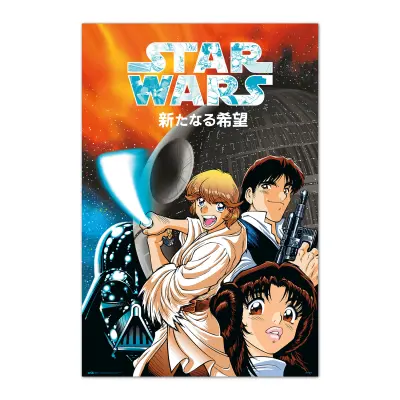 PLAKAT STAR WARS MANGA NOVO UPANJE