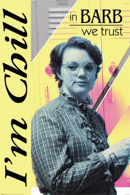 PLAKAT STRANGER THINGS IN BARB WE TRUST