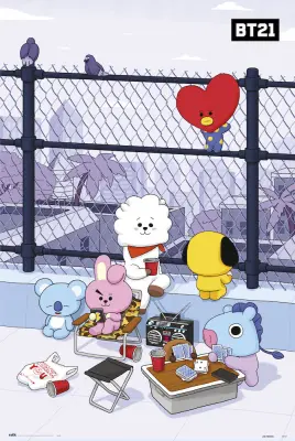 PLAKAT BT21 STREHA