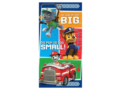 Toalla playa de algodon de Paw Patrol La Patrulla Canina