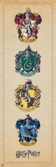 PLAKAT PUERTA HARRY POTTER ESCUDOS