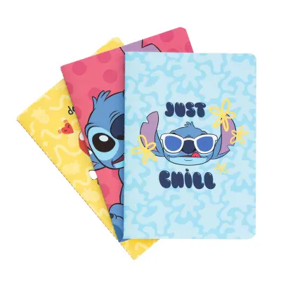 PAKET 3 ZVEZKI A5 DISNEY STITCH TROPICAL