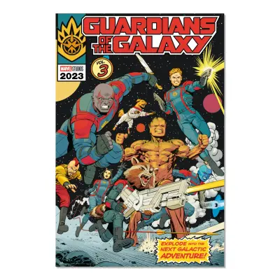 PLAKAT MARVEL GUARDIANES DE LA GALAXIA VOL. 3 - EKSPLODIRAJTE V NASLEDNJO GALAKTIČNO PUSTOLOVŠČINO!