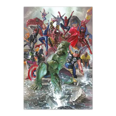 PLAKAT MARVEL LOS VENGADORES - MARVEL LEGACY ALEX ROSS