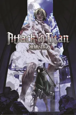 PLAKAT NAPAD NA TITAN S3 ŽENSKI TITAN SE BLIŽA