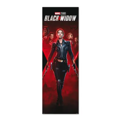 PLAKAT PUERTA MARVEL ČRNA VDOVA