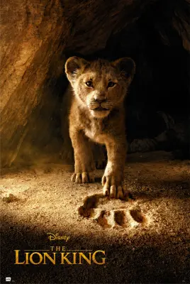 PLAKAT DISNEY EL REY LEON SIMBA PRAVA AKCIJA
