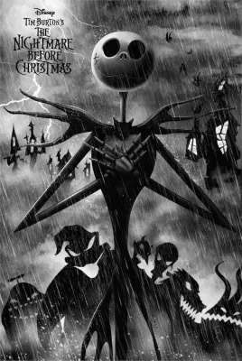PLAKAT DISNEY NIGHTMARE BEFORE CHRISTMAS JACK SKELLINGTON