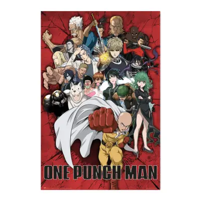 PLAKAT ONE PUNCH MAN HEROJI