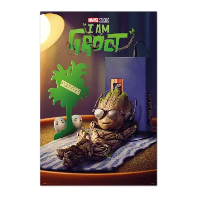 PLAKAT MARVEL GROOT UPORABITE SE