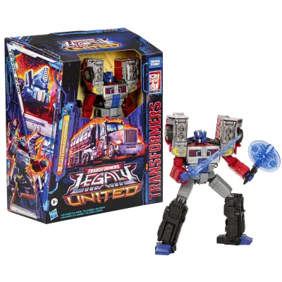 FIGURA TRANSFORMERS OPTIMUS PRIME G2 UNIVERSE LASER LEGACY UNITED
