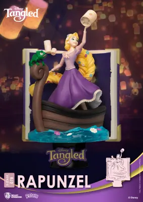 DISNEY TANGLED STORY BOOK FIGURICA