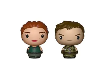 Funko Pint velikosti junaki: Fortnite A - Pathfinder & Highrise Highrisesualt Trooper - Zbirka vinil figura - Ideja za darilo - uradno blago - Igrače