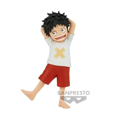 FIGURA ENODELNA RDEČA OPICA D LUFFY NIÑO SERIJA THE GRANDLINE DXF