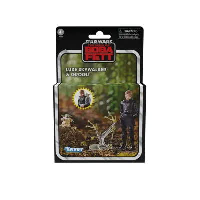 KOMPLET 2 FIGURIC VOJNE ZVEZD LUKE SKYWALKER IN GROGU THE CHILD VINTAGE KOLEKCIJA