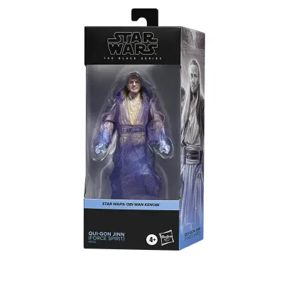 FIGURICA STAR WARS OBI-WAN KENOBI QUI-GON JINN ESPIRITU BLACK SERIES