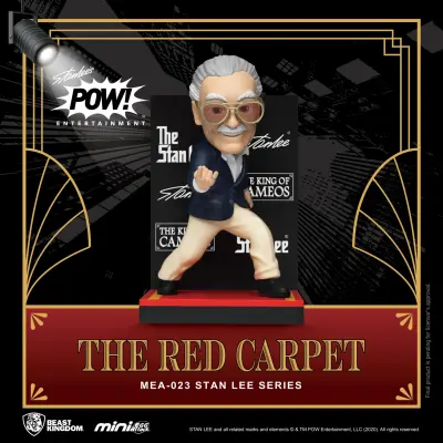 Beast Kingdom Toys Stan Lee Mini Egg Attack Stan Lee Rdeča preproga Figurica 8 cm