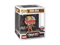 Funko pop! Deluxe: Marvel -Iron Man - (Graffitideco), Marvel Comics - Collectable Vinil figura - Ideja za darilo - uradno blago - igrače za otroke in odrasle - oboževalci stripov