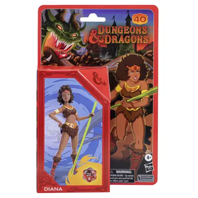 Dungeons & Dragons Cartoon Classics 6-palčna akcijska figurica Diana the Acrobat D&D Toys