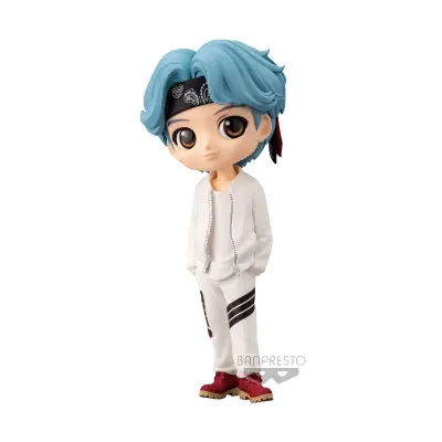 FIGURA QPOSKET BTS TINY TAN SUGA MIC DROP