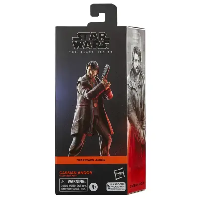 Star Wars Hasbro Wars The Black Series Cassian Andor Toy 6-Inch-Scale Wars: zbirateljska akcijska figura, igrače za starost 4 leta in več, F5527, večb