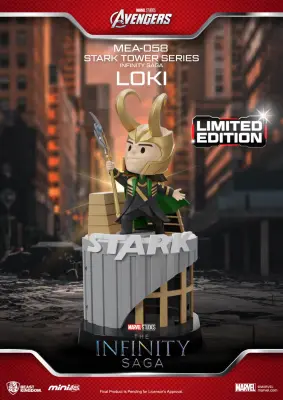 FIGURICA MINI EGG ATTACK MARVEL INFINITY SAGA LOKI TOWER STARK