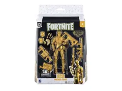 Fortnite Legendary Series Midas Gold, 6-palčna zelo podrobna figura z vsem orodjem za nabiranje zlata, orožjem, hrbtnim blingom in zamenljivimi obrazi
