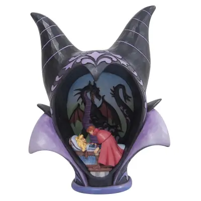DISNEY FIGURICA TRNULJICA NAGLAVJE MALEFICA DIORAMA