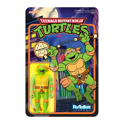 REAKCIJSKA FIGURICA MICHELANGELO WAVE 7 NINJA ŽELVE