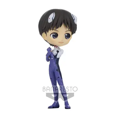 Banpresto EVANGELION - Shinji Ikari - Figurica Q Posket 15cm ver.B