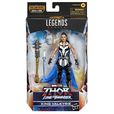 Marvel Legends Thor: Love and Thunder King Valkyrie Akcijska figurica 15-cm zbirateljska igrača, 1 dodatek, 2 dela za sestavljanje figure