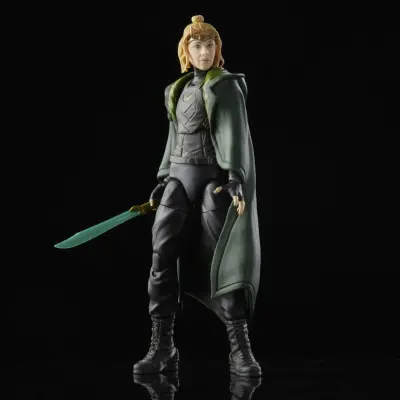 Marvel Legends Series 15 cm Scale Akcijska figura Igrača Marvel's Sylvie, Premium Design, 1 figura, 3 dodatki in 1 del za sestavljanje figure večbarvn