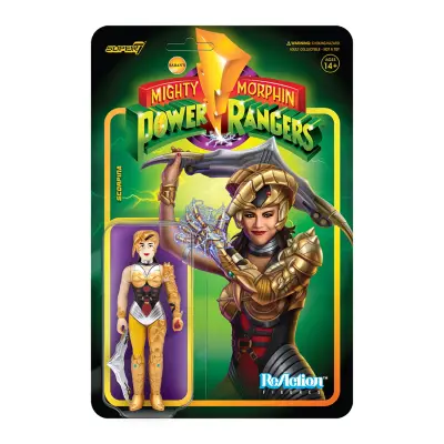 FIGURA REACTION MIGHTY MORPHIN POWER RANGERS SCORPINA