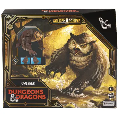 Hasbro Dungeons & Dragons Golden Archive figurica Owlbear 21 cm