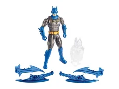 Mattel GGV15 Batmanova akcijska figura s svetlobo in zvoki, pribl. 30 cm velika figura z zložljivimi krili in 11 gibalnimi točkami