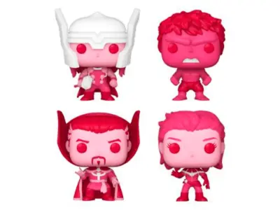 Funko Pocket Pop! Marvel Classic Val Box 4 kosi - Doctor Strange - Marvel Comics - Keychain novost Keyring - Zbirka Mini figura - polnilo za nogavice