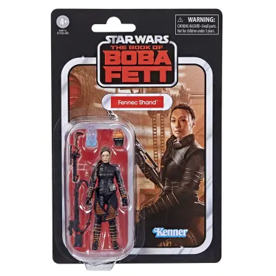 Star Wars Hasbro The Vintage Collection Fennec Shand Toy, akcijska figurica Book of Boba Fett v merilu 9,5 cm, igrače za otroke od 4. leta dalje