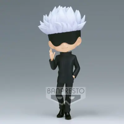 Banpresto 203529 JUJUTSU KAISEN - QPosket - Satoru Gojo A - figurica 14 cm, črna