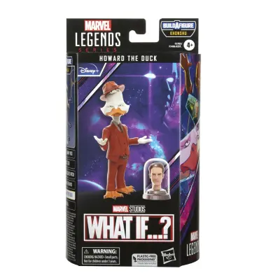 Marvel Legends Series MCU Disney Plus Howard The Duck Akcijska figura, 2 dodatka in 1 del za sestavljanje figure