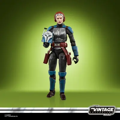 Star Wars The Vintage Collection Igrača Bo-Katan Kryze, figurica Mandalorianca v merilu 9,5 cm za starost 4 leta in več
