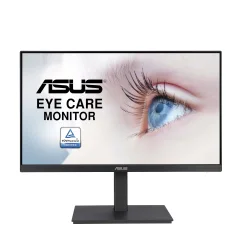 ASUS VA24EQSB Eye Care 60,5 cm 24" (23.8" viewable), Full HD, IPS, Frameless, 75Hz, Adaptive-Sync, Low Blue Light, Flicker Free, Ergonomic Design, Wall Mountable računalniški monitor