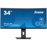 Monitor Iiyama 86,4 cm (34,0") XCB3494WQSN-B5 3440x1440 Curved 120Hz VA 0,4ms HDMI DisplayPort USB-C 65W 4xUSB3.0 HAS 120Hz Zvočniki  sRGB99% KVM RJ45
