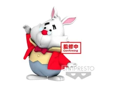 BANPRESTO - Disneyjeva figura - Alice In Wonderland - White Rabbit Fluffy Puffy