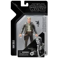 Star Wars The Black Series Archive Han Solo Toy 6-palčna zbirateljska akcijska figurica Star Wars: The Force Awakens